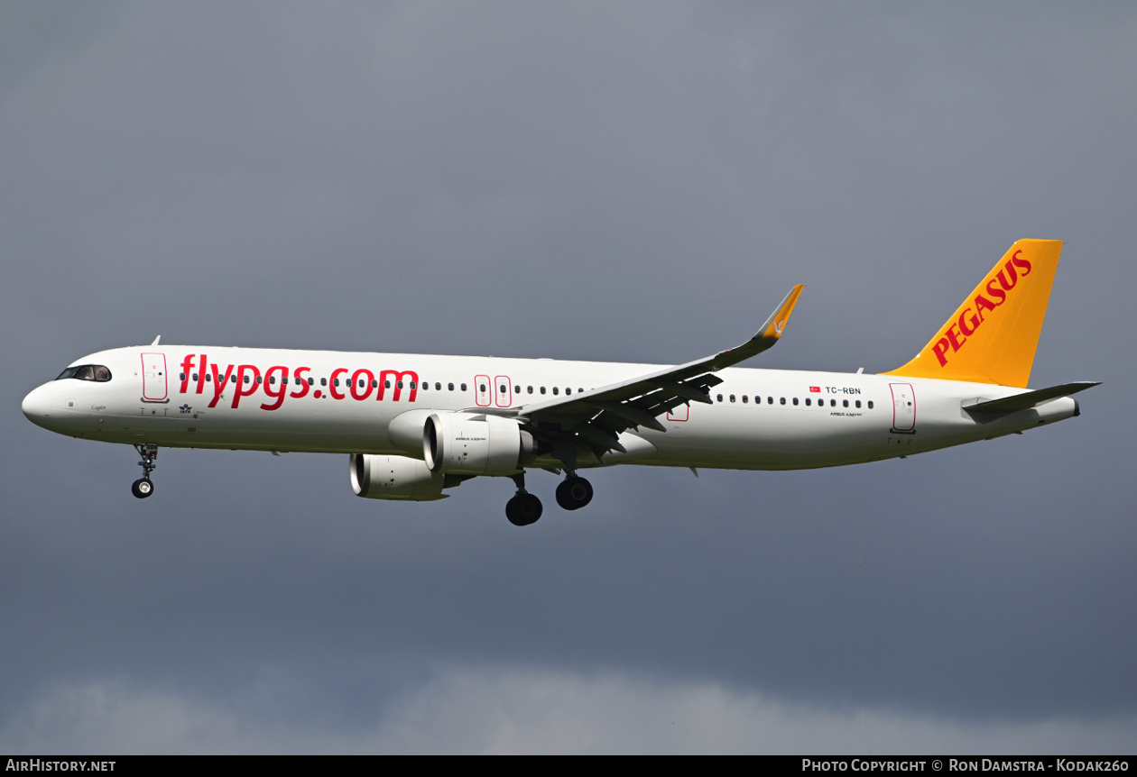 Aircraft Photo of TC-RBN | Airbus A321-251NX | Pegasus Airlines | AirHistory.net #463878
