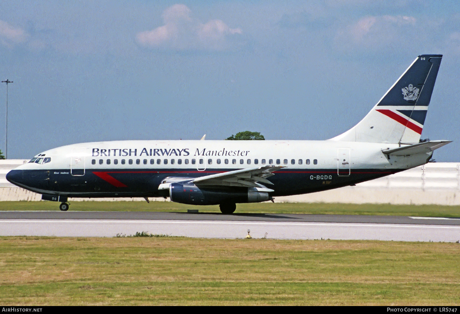 Aircraft Photo of G-BGDG | Boeing 737-236/Adv | British Airways Manchester | AirHistory.net #463884