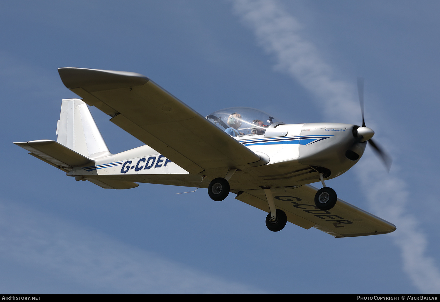Aircraft Photo of G-CDEP | Cosmik EV-97 TeamEurostar UK | AirHistory.net #463888