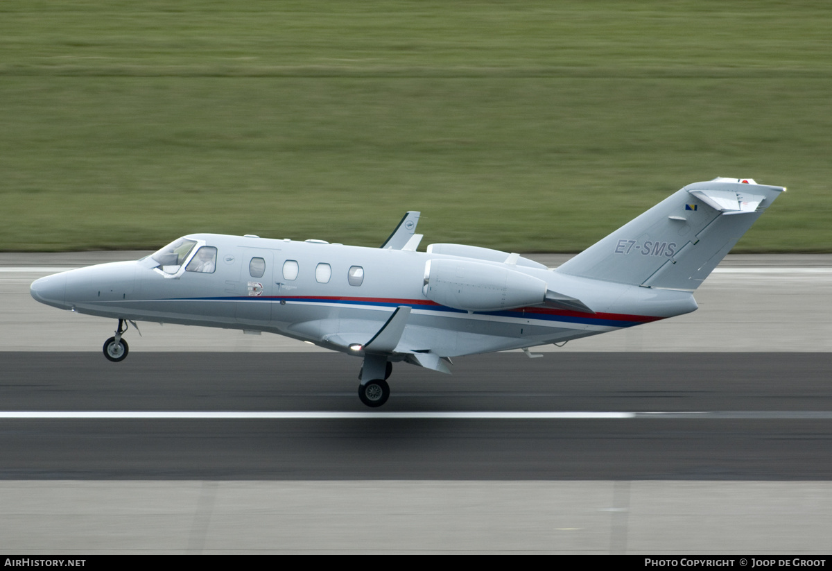 Aircraft Photo of E7-SMS | Cessna 525 CitationJet CJ1+ | AirHistory.net #463898