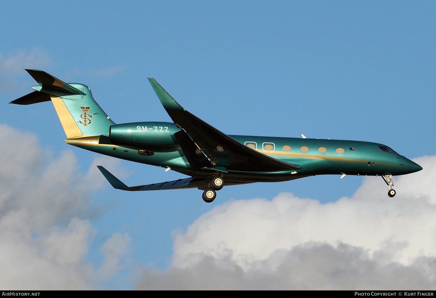 Aircraft Photo of 9M-ZZZ | Gulfstream Aerospace G650ER (G-VI) | Sultan of Johor | AirHistory.net #463900