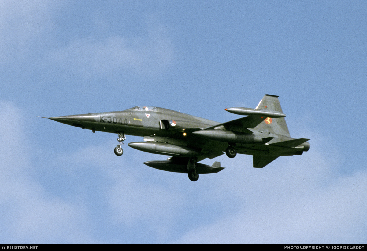 Aircraft Photo of K-3044 | Canadair NF-5A | Netherlands - Air Force | AirHistory.net #463904