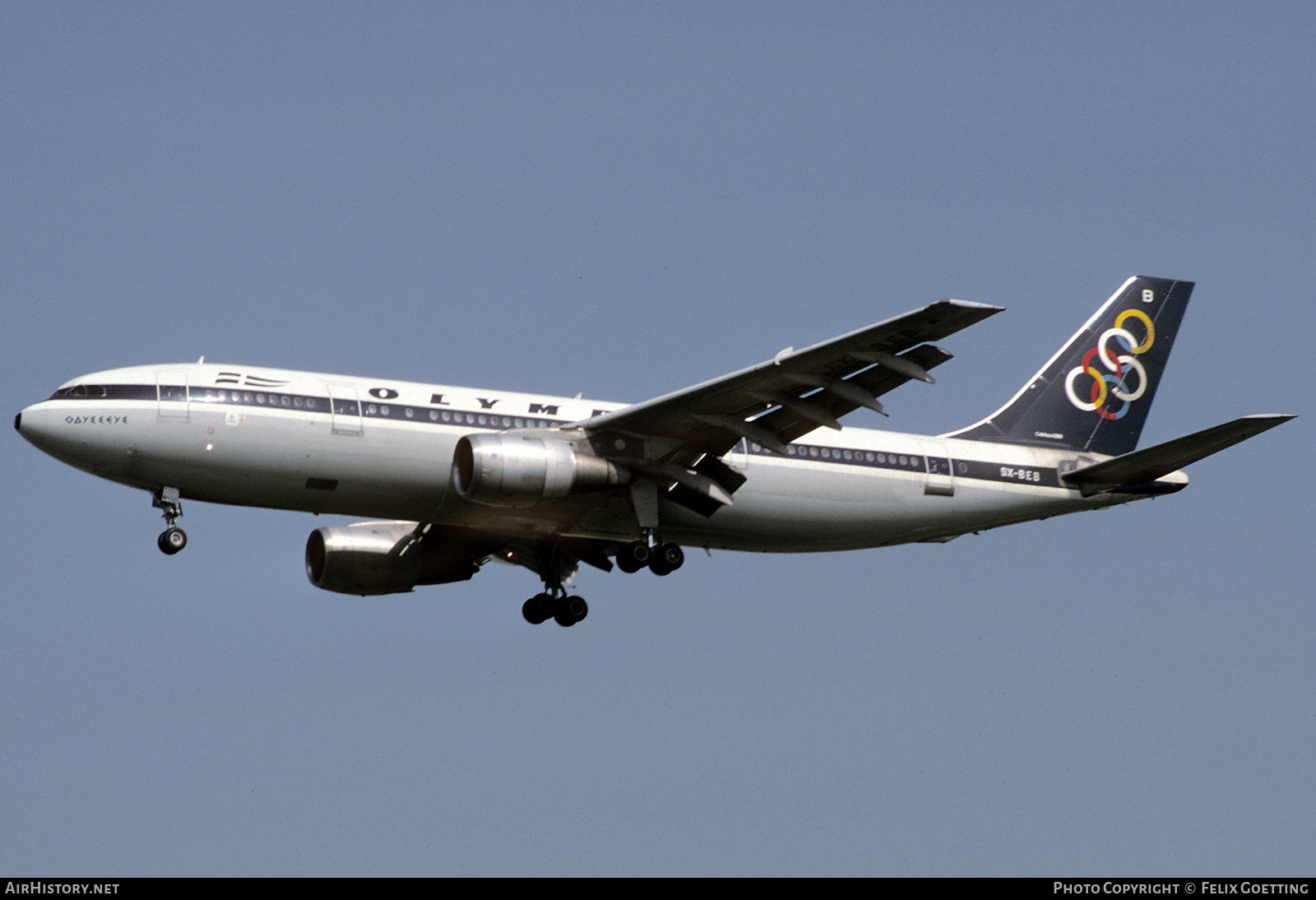 Aircraft Photo of SX-BEB | Airbus A300B4-103 | Olympic | AirHistory.net #463907