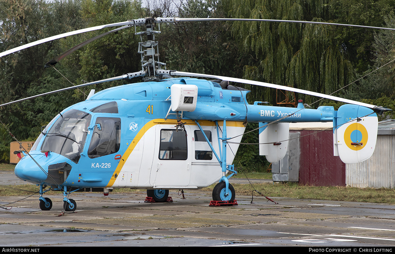 Aircraft Photo of 41 yellow | Kamov Ka-226 | Ukraine - Navy | AirHistory.net #463918
