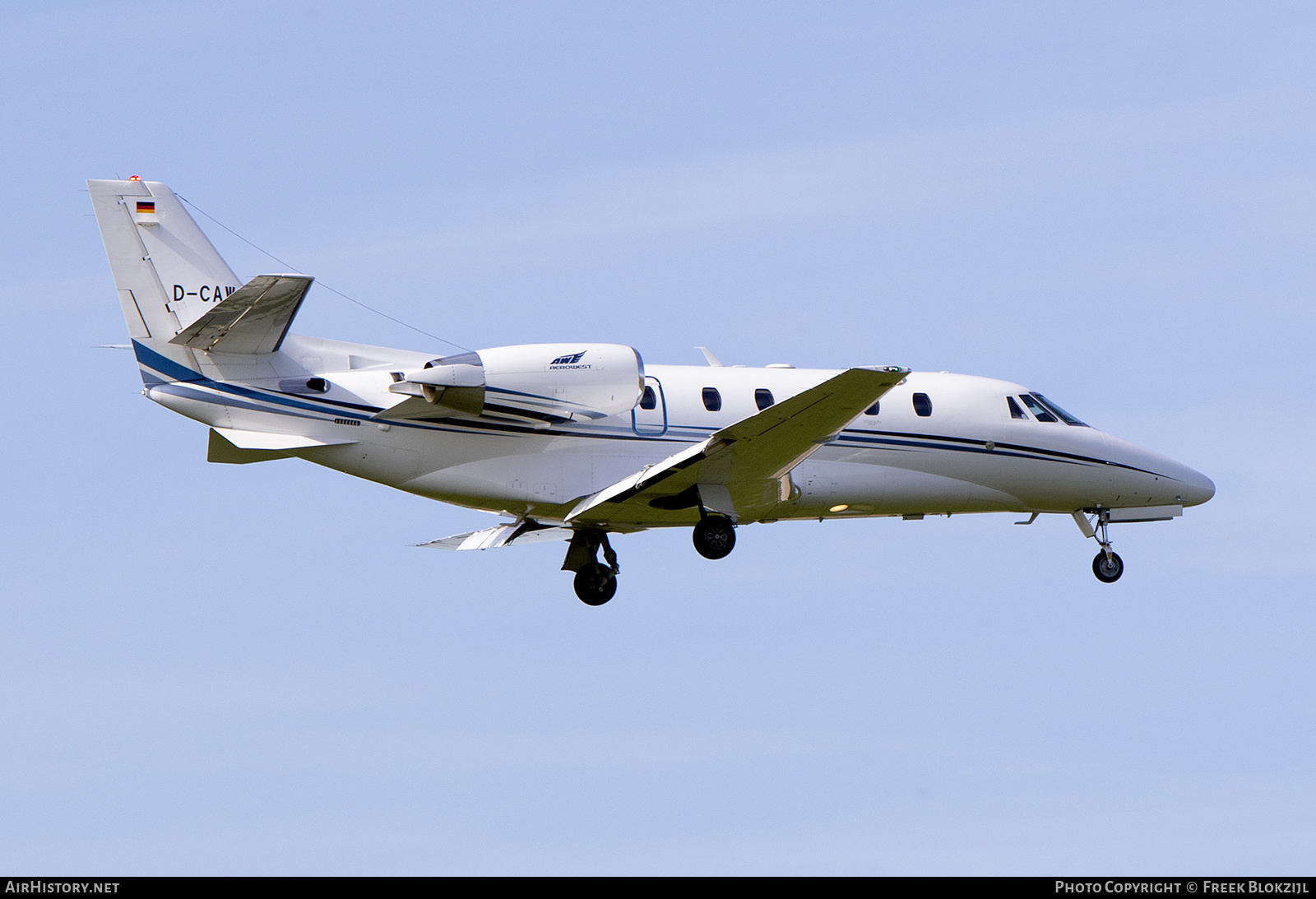 Aircraft Photo of D-CAWO | Cessna 560XL Citation XLS+ | AWE - Aerowest | AirHistory.net #463923