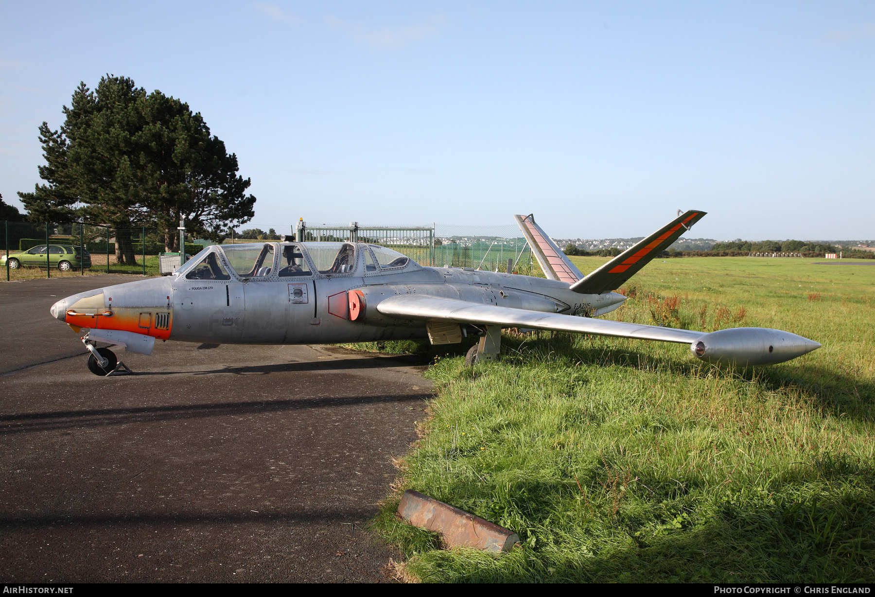 Aircraft Photo of F-AZUS | Fouga CM-170 Magister | AirHistory.net #463938