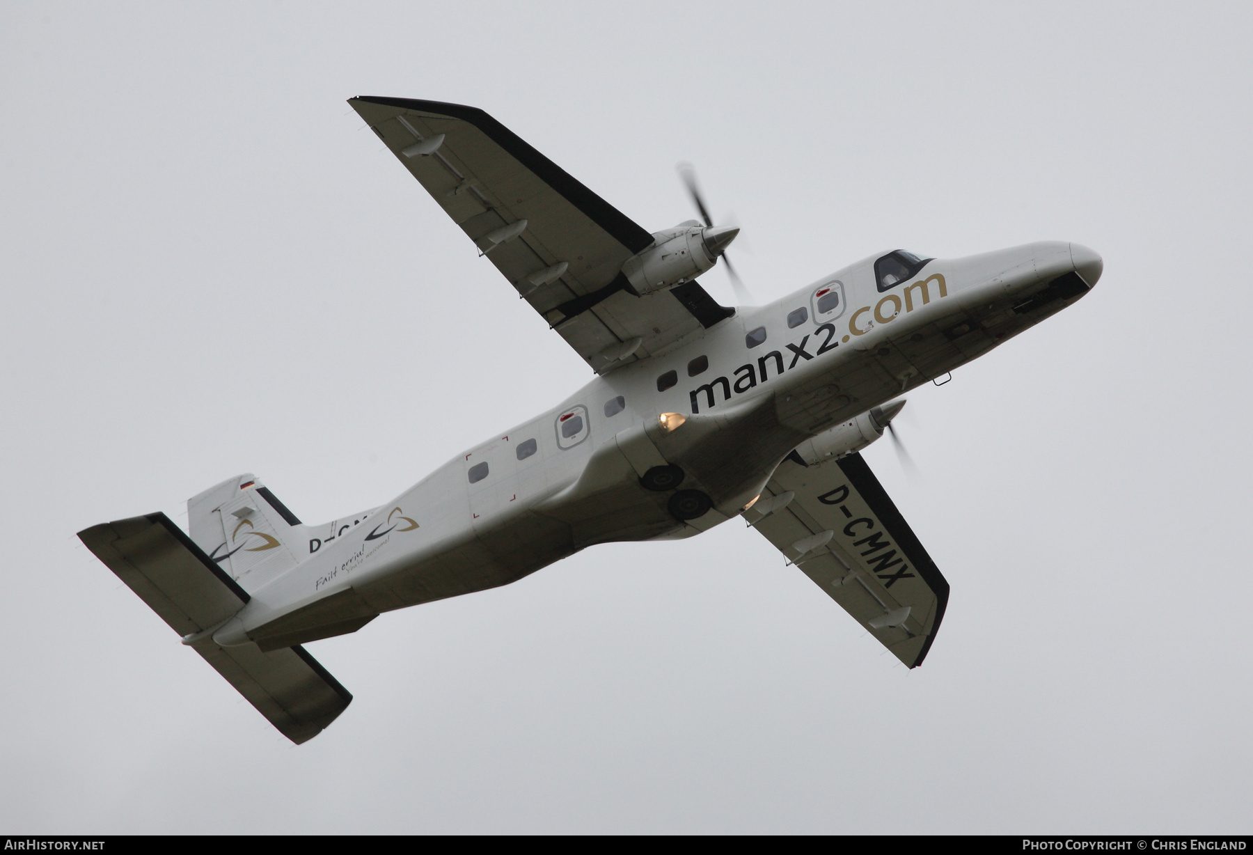 Aircraft Photo of D-CMNX | Dornier 228-202K | Manx2 Airlines | AirHistory.net #463939