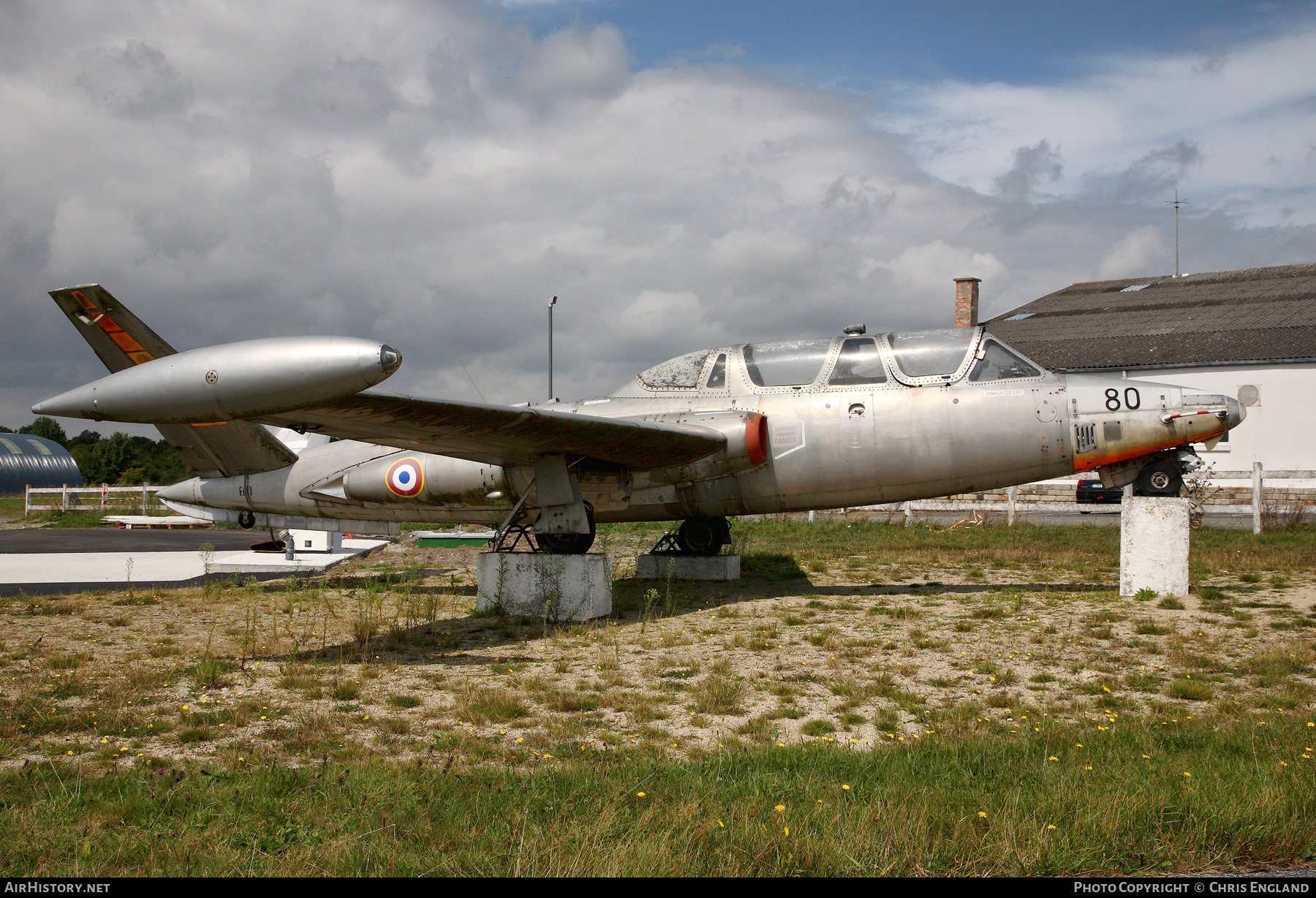 Aircraft Photo of 80 | Fouga CM-170R Magister | France - Air Force | AirHistory.net #463942