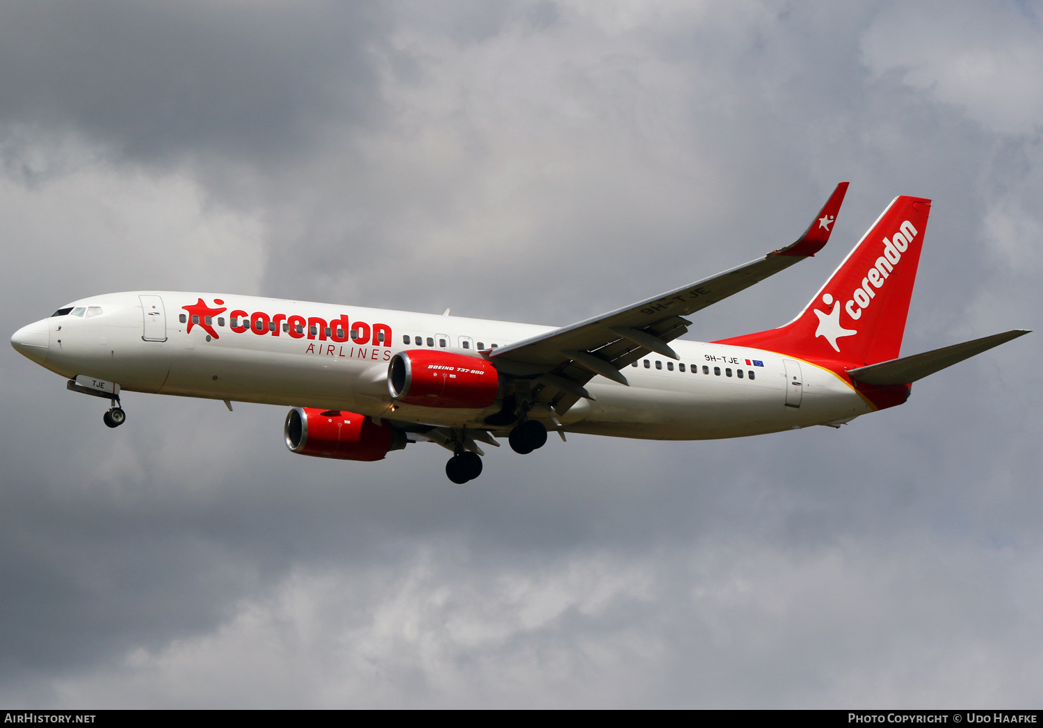 Aircraft Photo of 9H-TJE | Boeing 737-85R | Corendon Airlines | AirHistory.net #463952