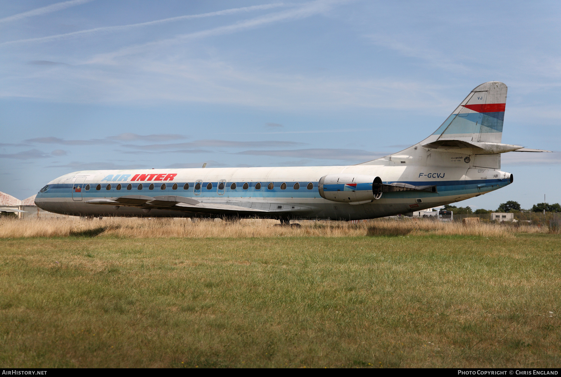 Aircraft Photo of F-GCVJ | Aerospatiale SE-210 Caravelle 12 | Air Inter | AirHistory.net #463973