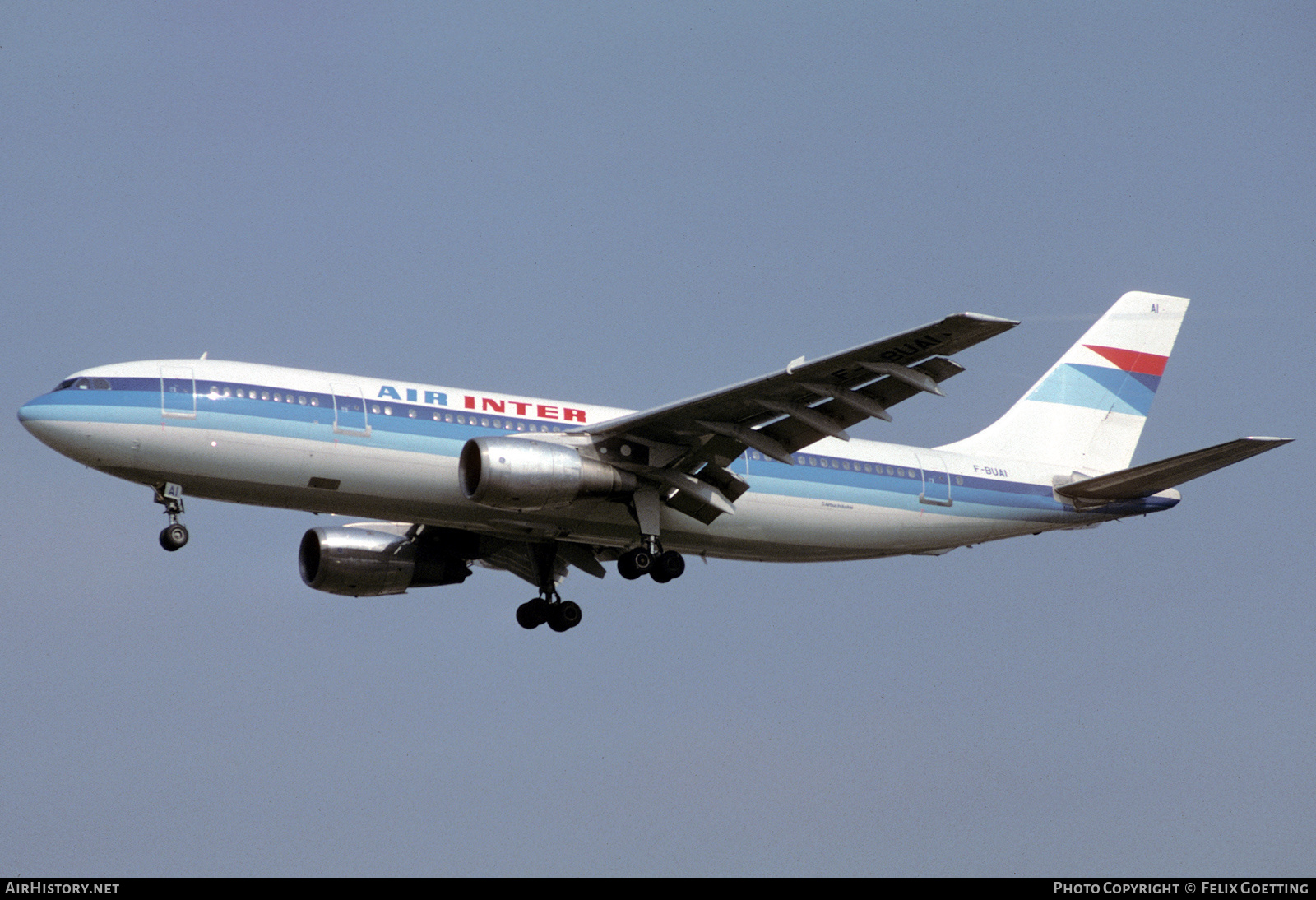 Aircraft Photo of F-BUAI | Airbus A300B2-1C | Air Inter | AirHistory.net #463976