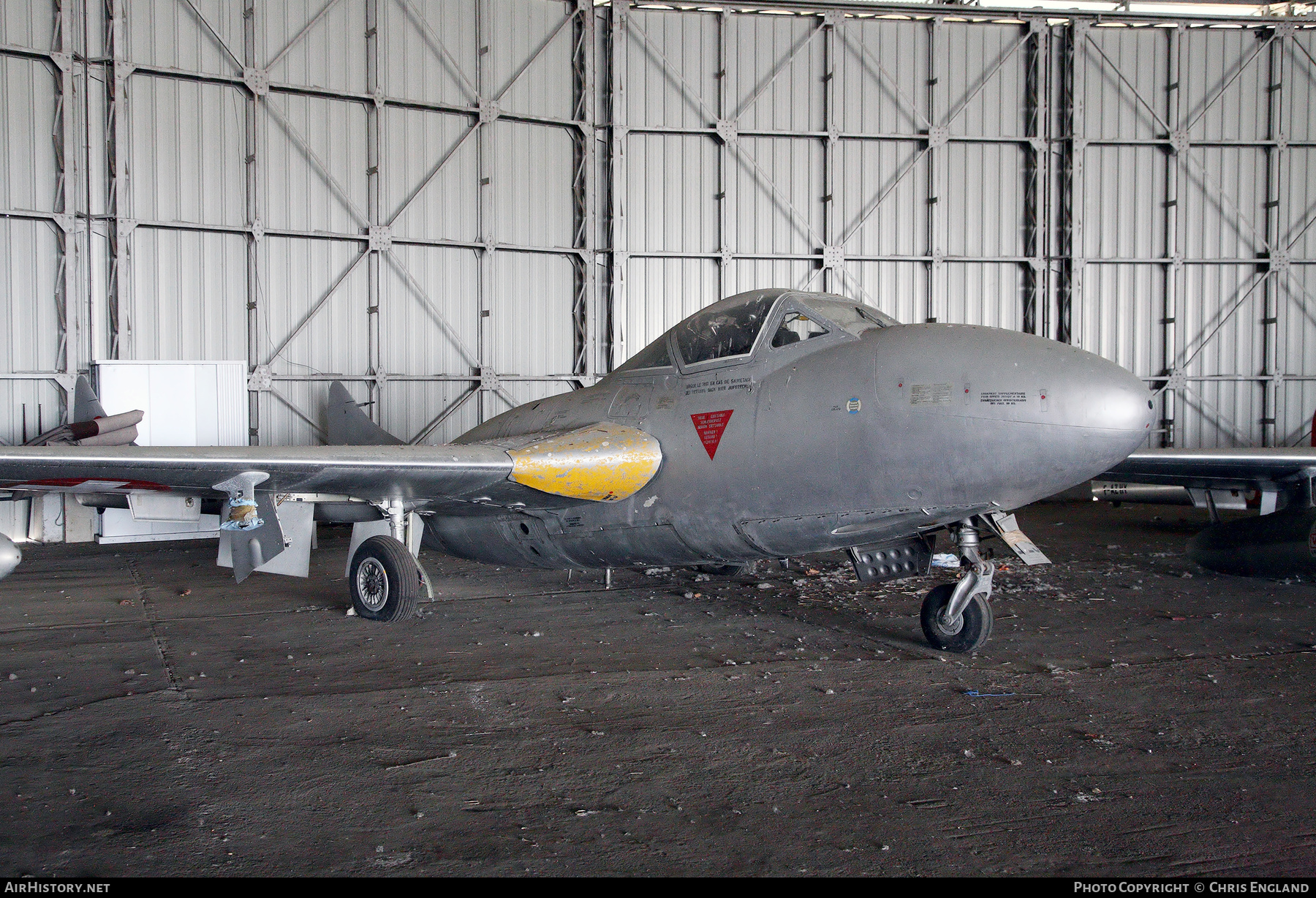 Aircraft Photo of F-AZHV / U-1223 | De Havilland D.H. 115 Vampire T55 | Switzerland - Air Force | AirHistory.net #463979