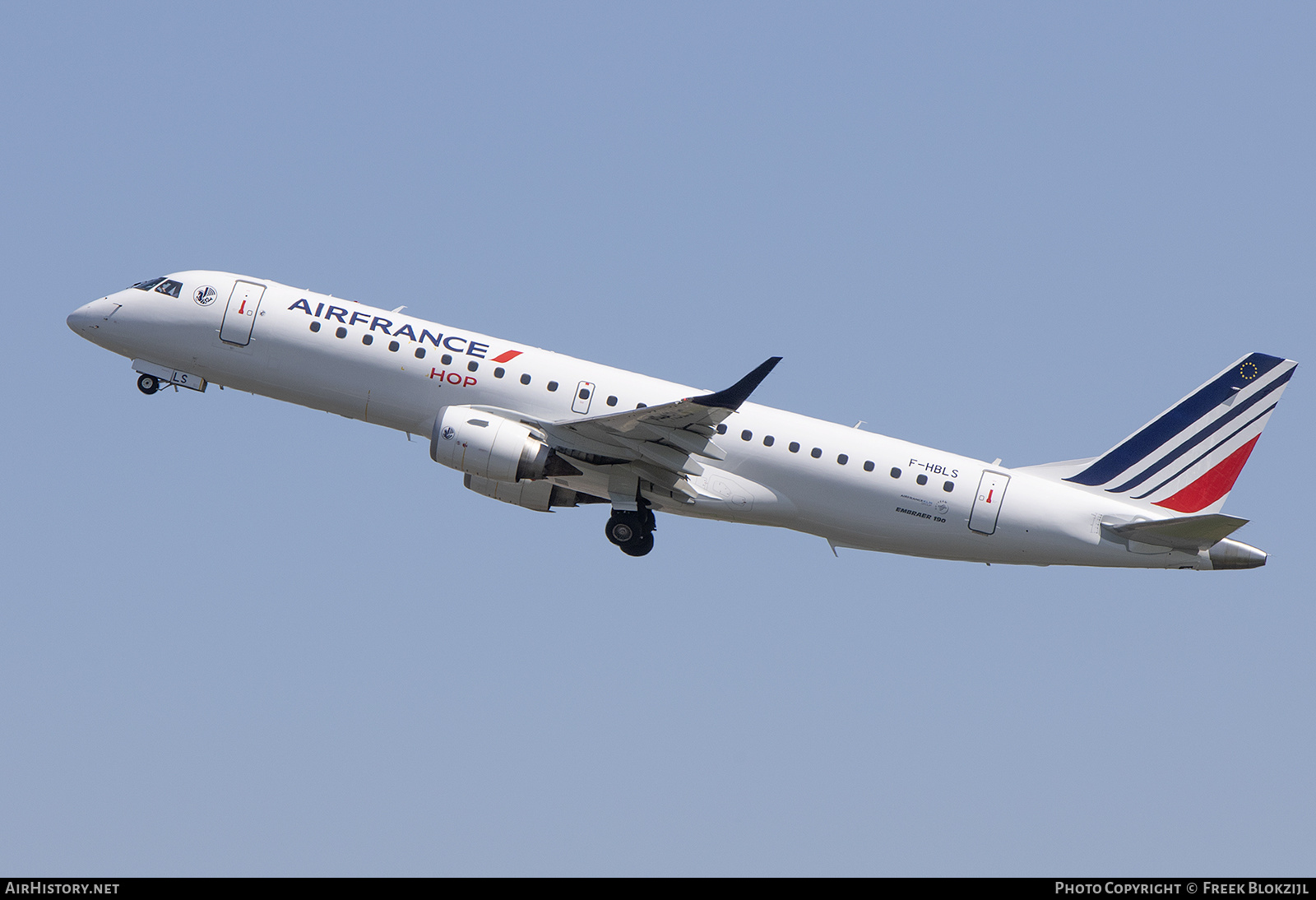 Aircraft Photo of F-HBLS | Embraer 190STD (ERJ-190-100STD) | Air France | AirHistory.net #463991