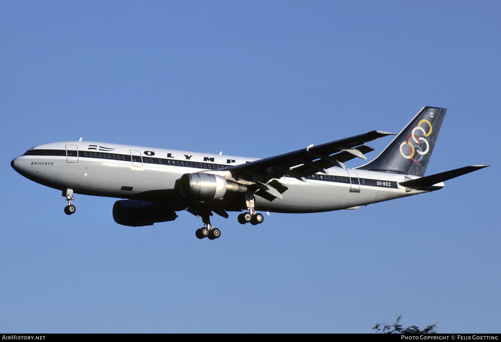 Aircraft Photo of SX-BEC | Airbus A300B4-203 | Olympic | AirHistory.net #464000