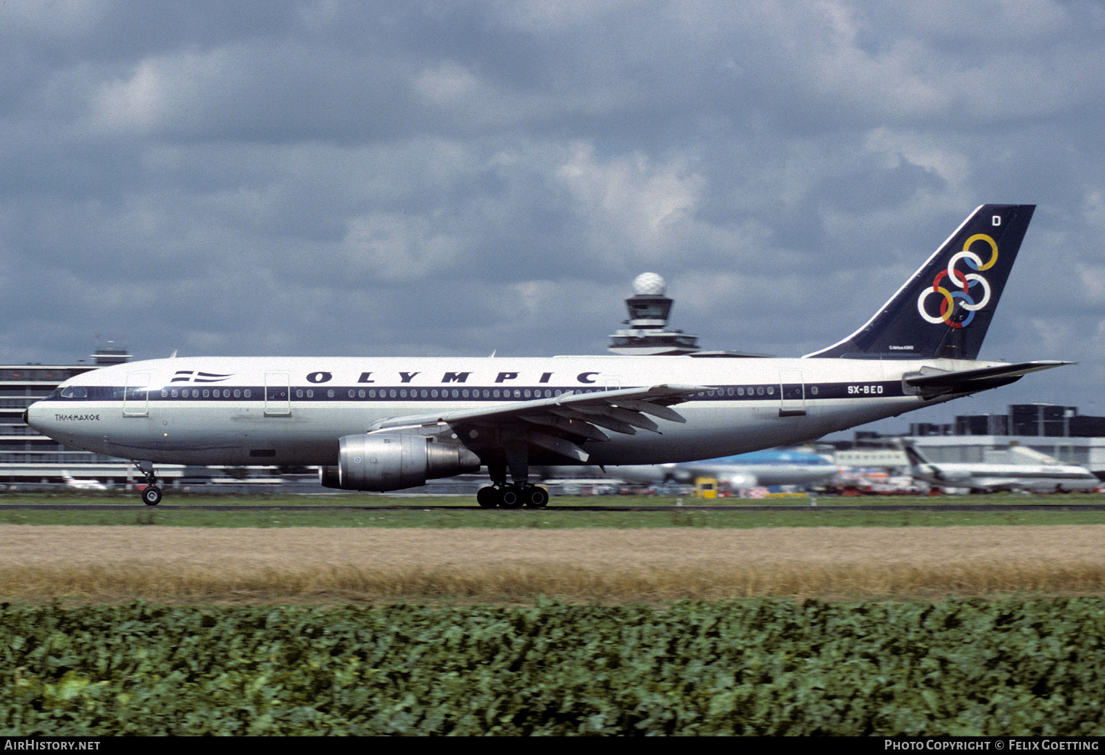 Aircraft Photo of SX-BED | Airbus A300B4-103 | Olympic | AirHistory.net #464005