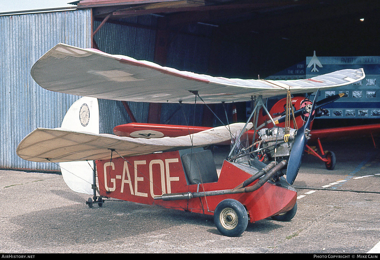 Aircraft Photo of G-AEOF | Mignet HM-14 Pou-du-Ciel | AirHistory.net #464014