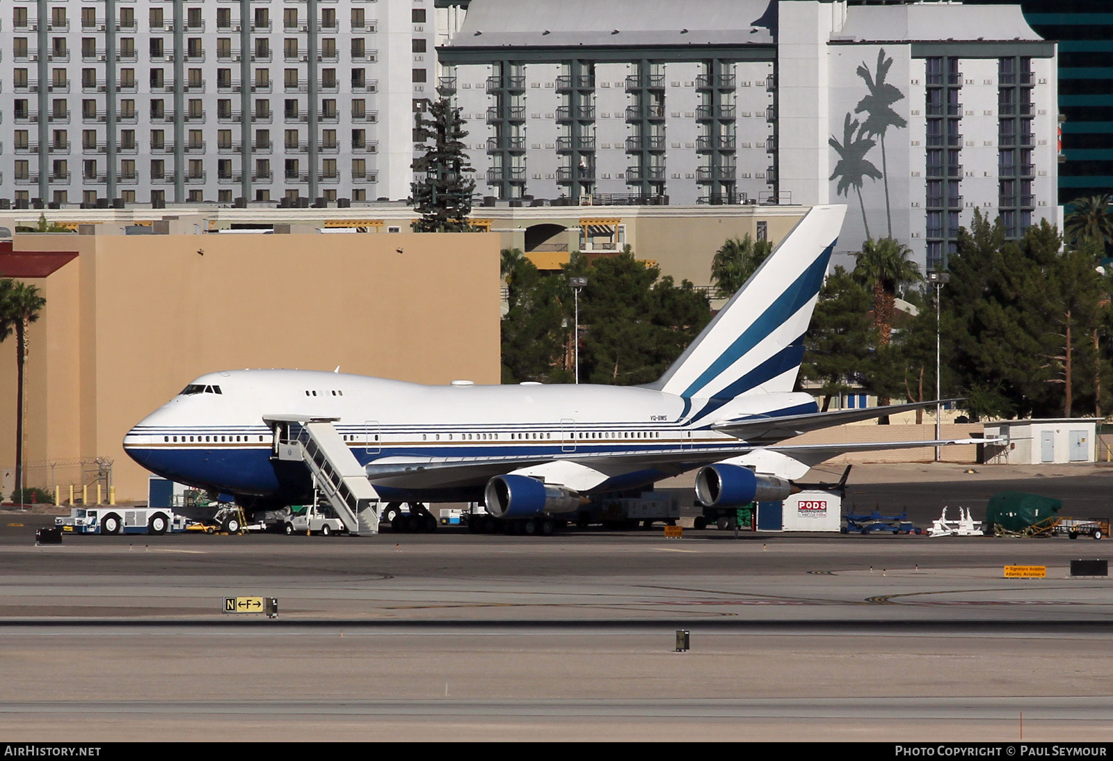 Aircraft Photo of VQ-BMS | Boeing 747SP-21 | Las Vegas Sands | AirHistory.net #464027