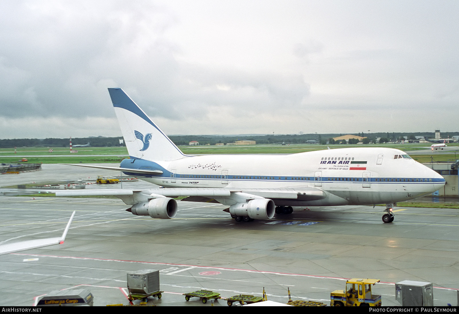 Aircraft Photo of EP-IAD | Boeing 747SP-86 | Iran Air | AirHistory.net #464044