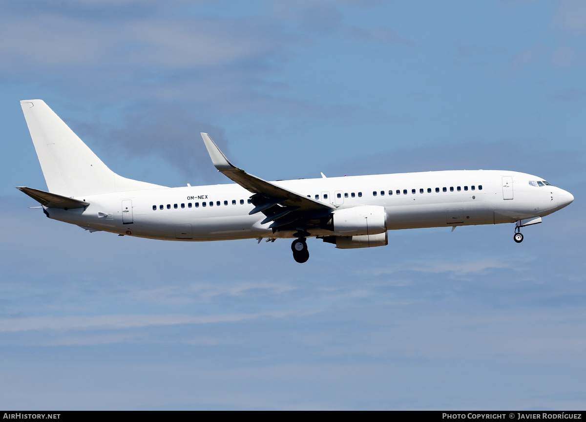 Aircraft Photo of OM-NEX | Boeing 737-8KN | AirHistory.net #464047