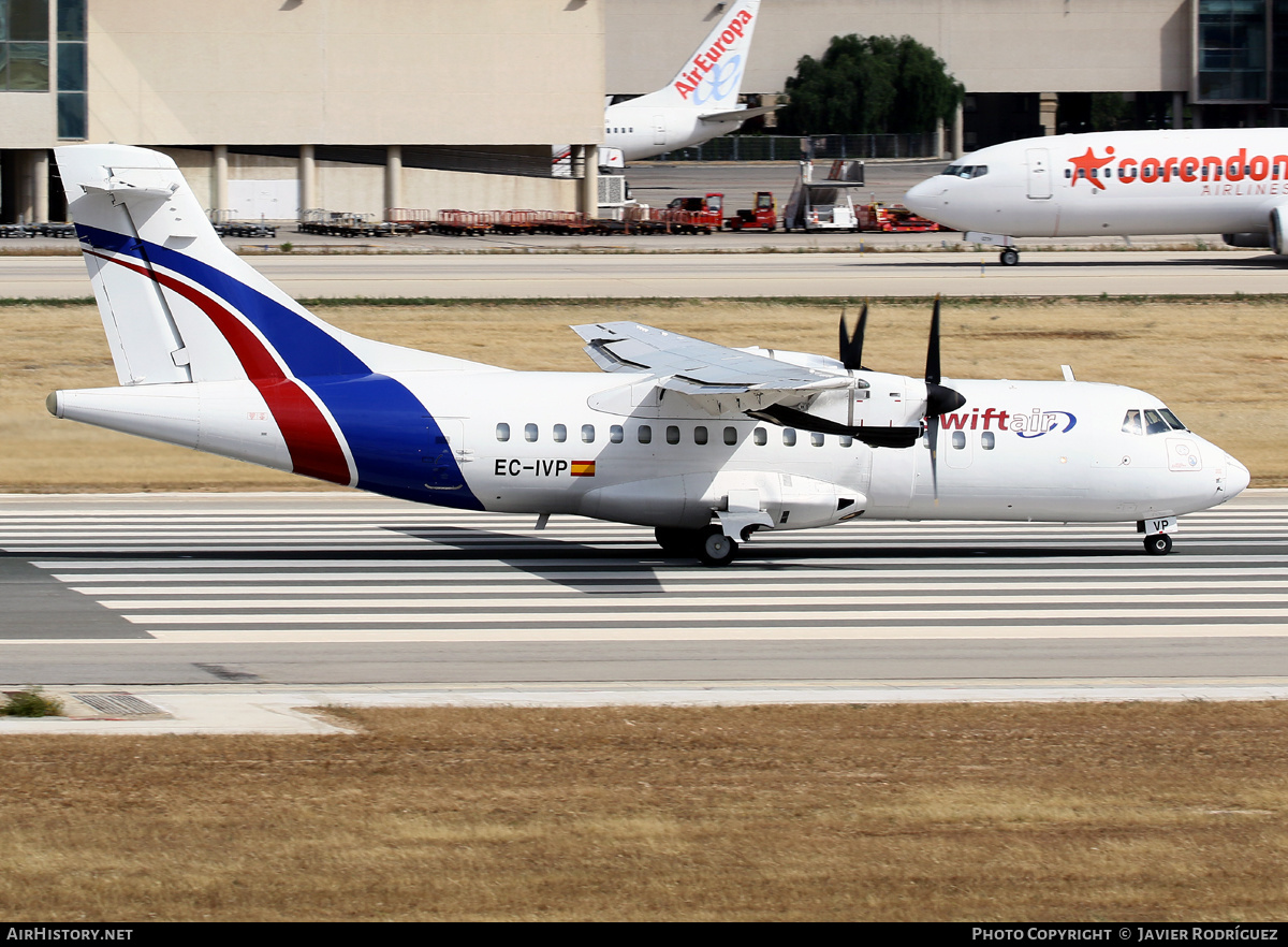 Aircraft Photo of EC-IVP | ATR ATR-42-300 | Swiftair | AirHistory.net #464058