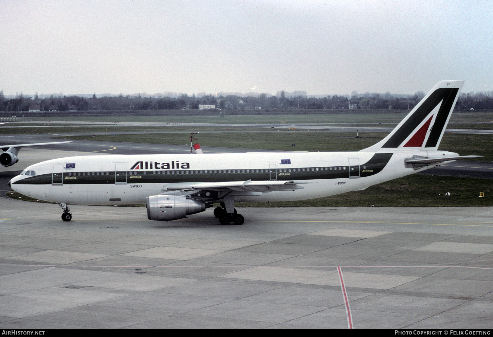 Aircraft Photo of I-BUSP | Airbus A300B4-103 | Alitalia | AirHistory.net #464078
