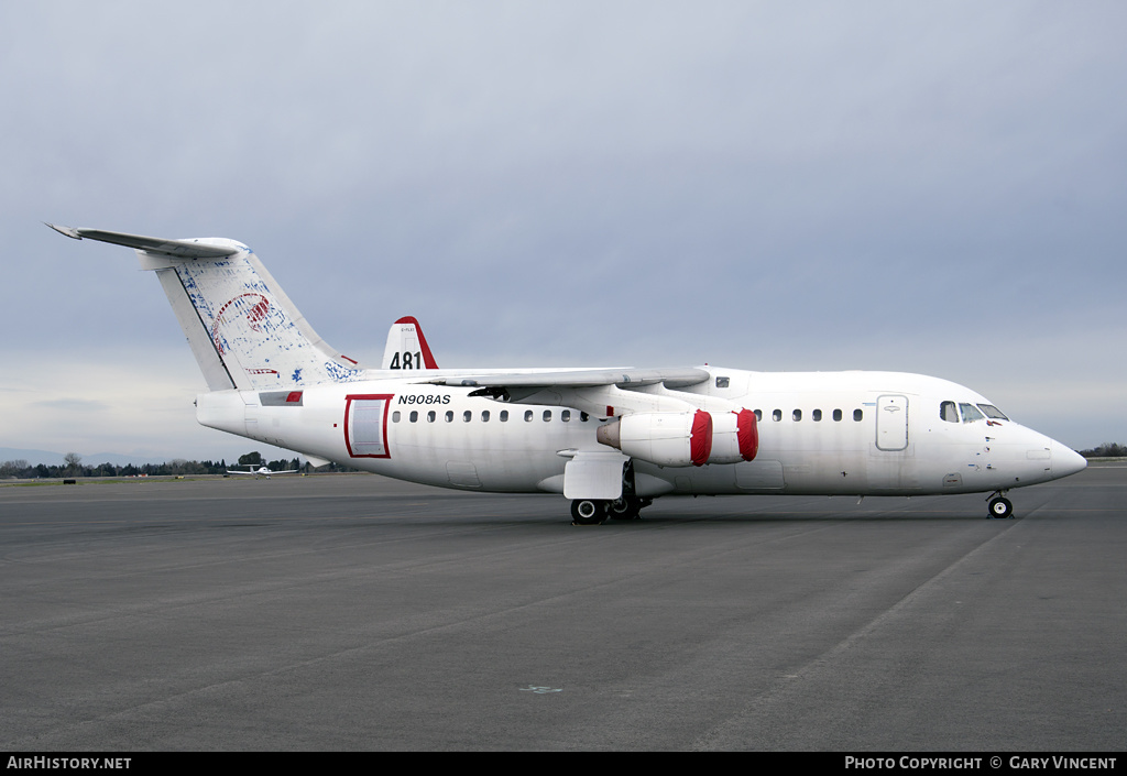 Aircraft Photo of N908AS | British Aerospace BAe-146-200 | AirHistory.net #464082