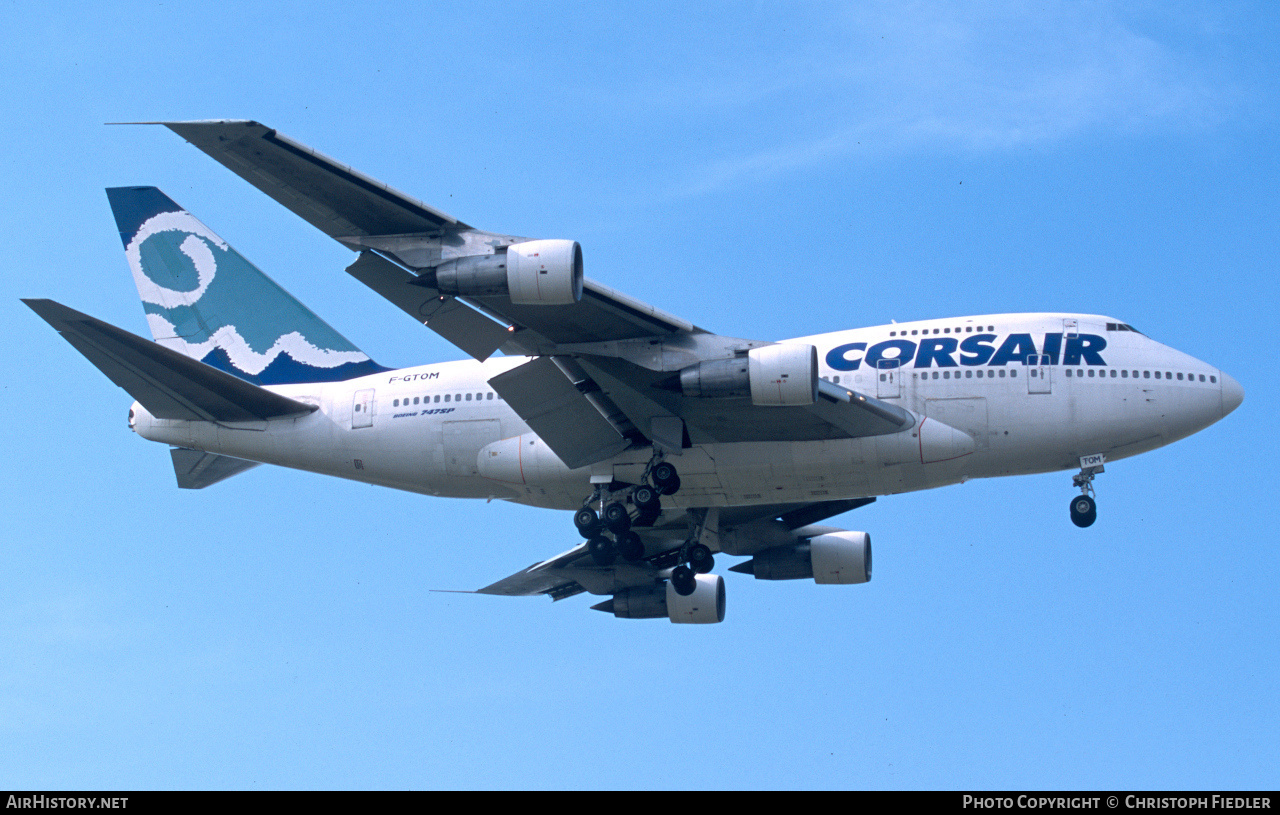 Aircraft Photo of F-GTOM | Boeing 747SP-44 | Corsair | AirHistory.net #464092