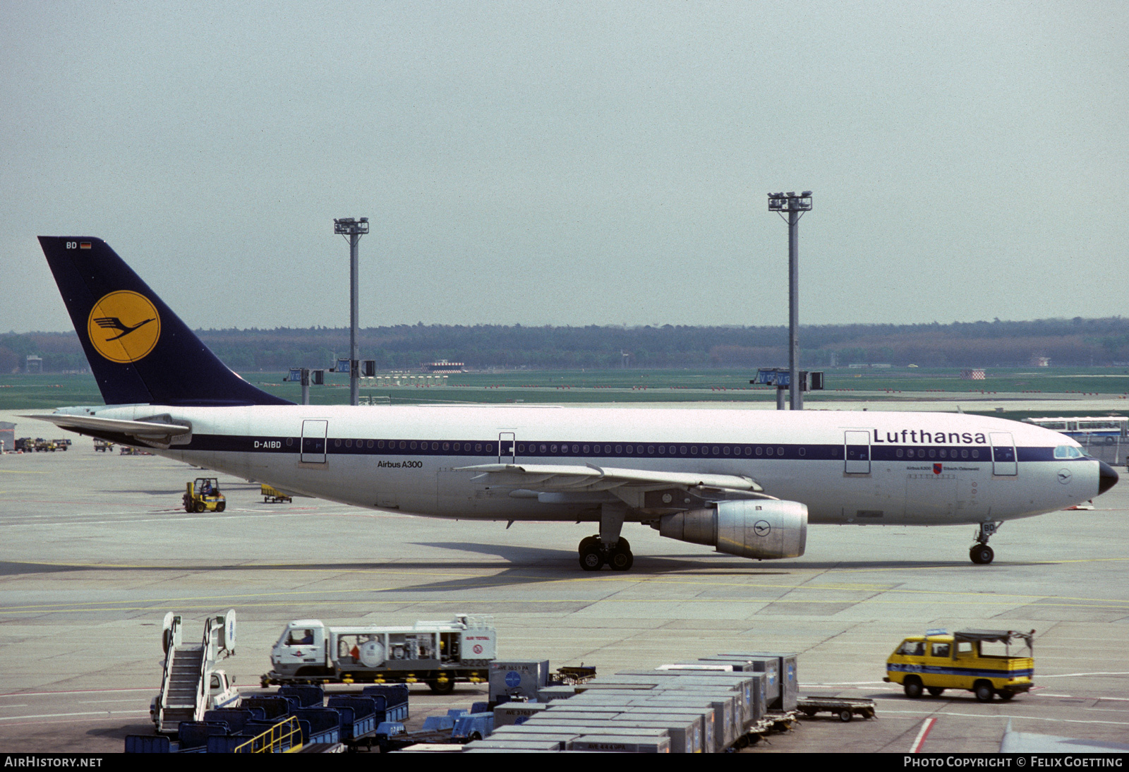 Aircraft Photo of D-AIBD | Airbus A300B4-203 | Lufthansa | AirHistory.net #464095