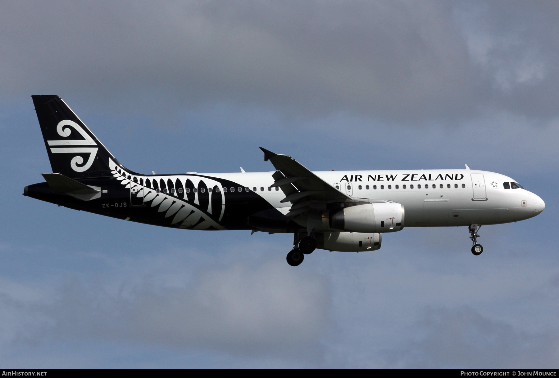 Aircraft Photo of ZK-OJS | Airbus A320-232 | Air New Zealand | AirHistory.net #464105