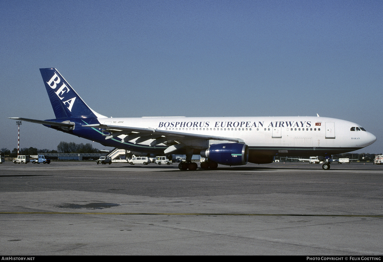 Aircraft Photo of TC-OYC | Airbus A300B4-120 | Bosphorus European Airways - BEA | AirHistory.net #464110