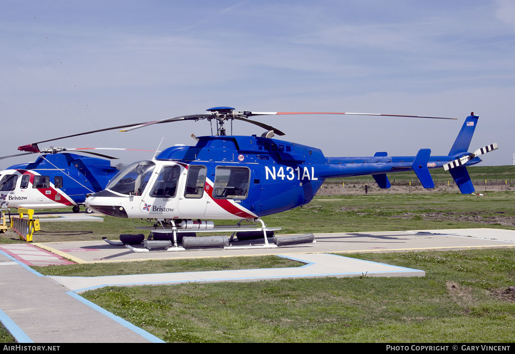 Aircraft Photo of N431AL | Bell 407 | Bristow Helicopters | AirHistory.net #464120