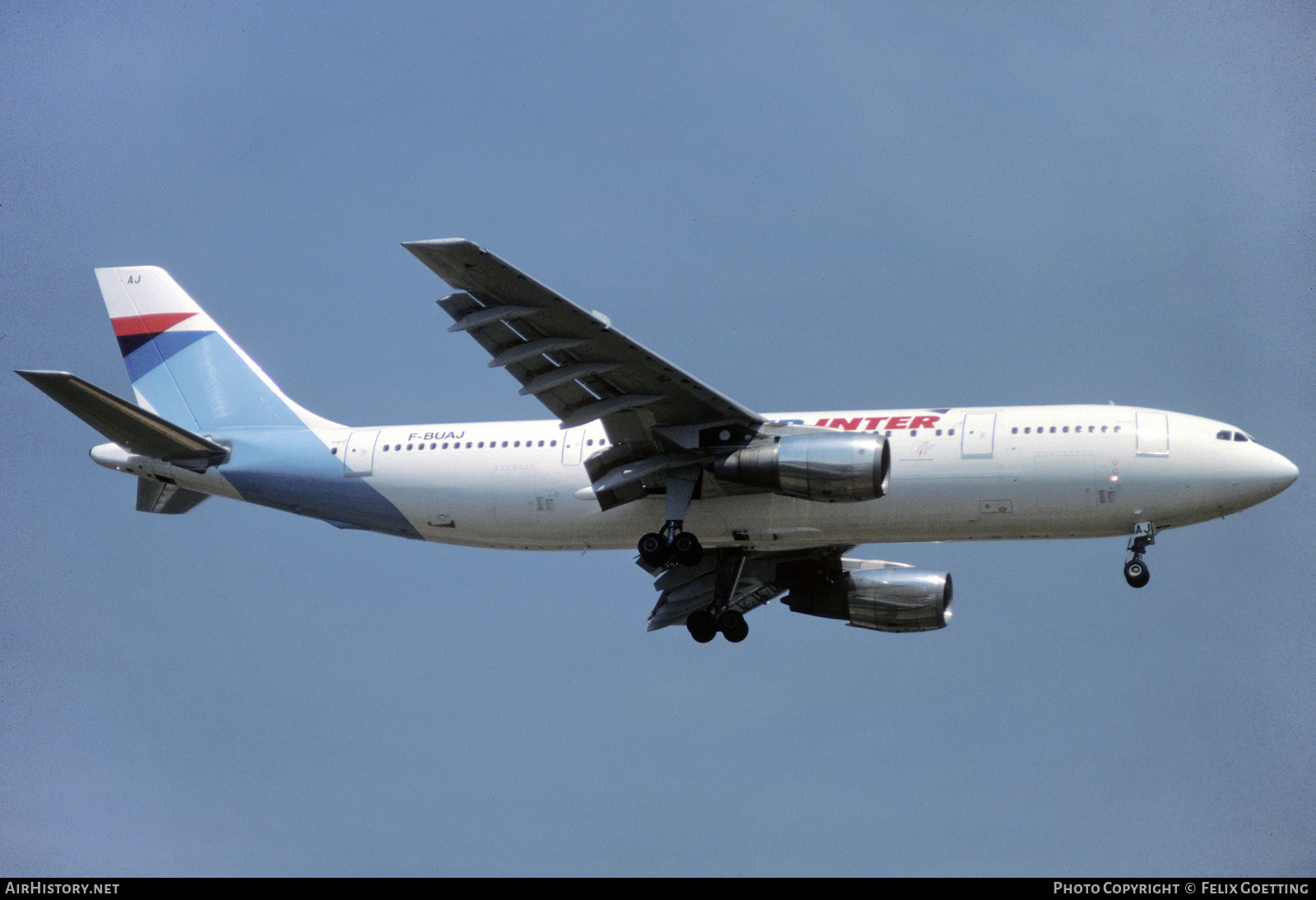Aircraft Photo of F-BUAJ | Airbus A300B2-1C | Air Inter | AirHistory.net #464145