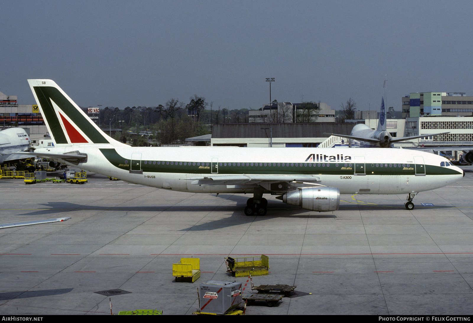 Aircraft Photo of I-BUSB | Airbus A300B4-203 | Alitalia | AirHistory.net #464162