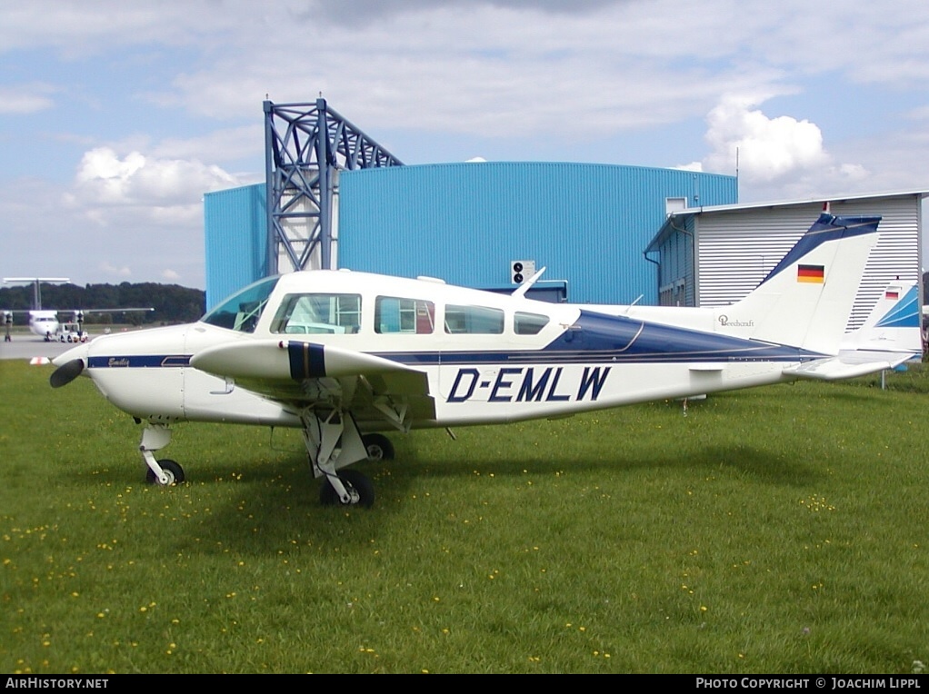 Aircraft Photo of D-EMLW | Beech A24R Musketeer Super R | AirHistory.net #464167