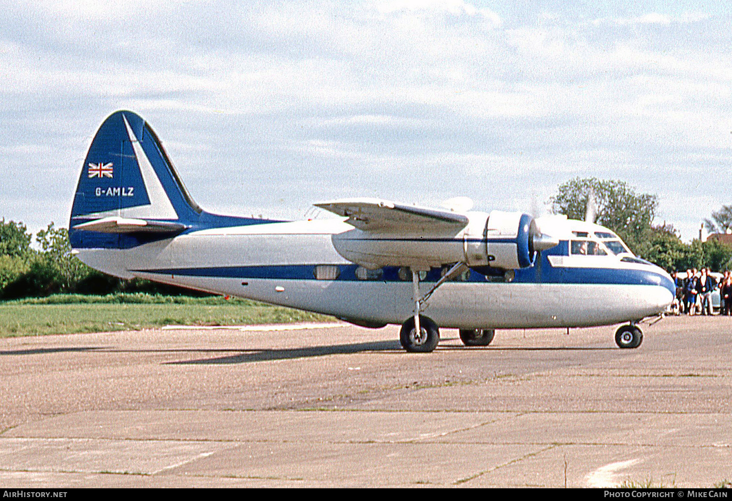 Aircraft Photo of G-AMLZ | Percival P.50 Prince 6E | AirHistory.net #464171