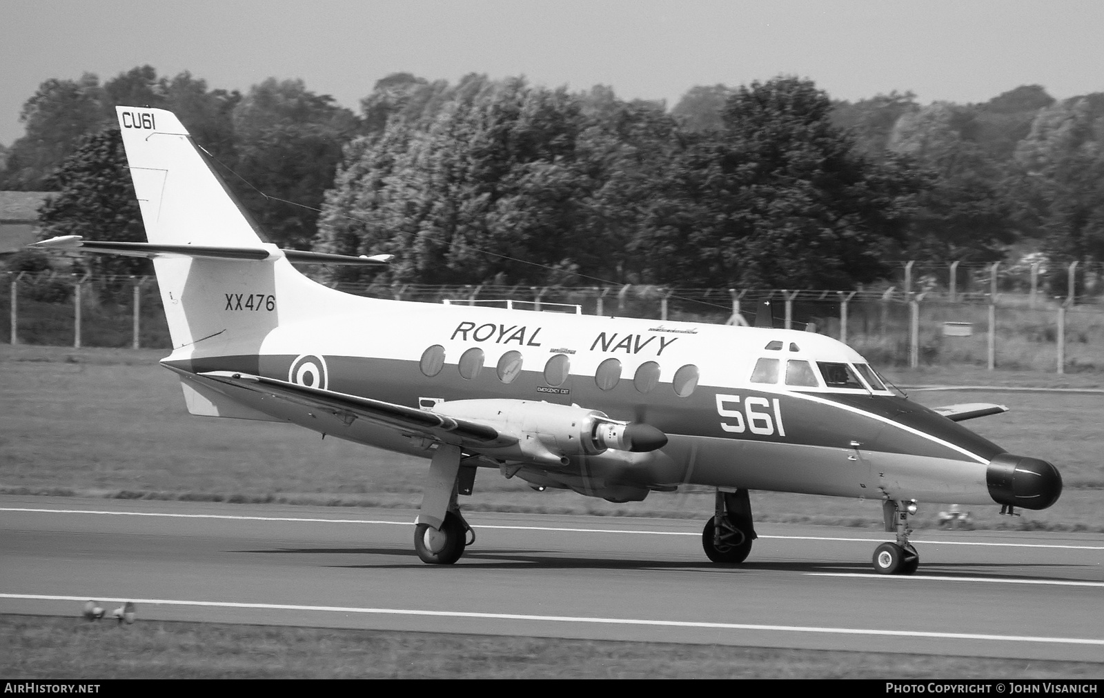 Aircraft Photo of XX476 | Scottish Aviation HP-137 Jetstream T2 | UK - Navy | AirHistory.net #464197