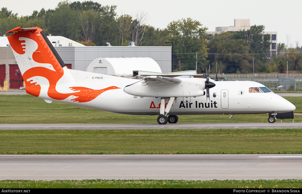 Aircraft Photo of C-FDLG | De Havilland Canada DHC-8-102 Dash 8 | Air Inuit | AirHistory.net #464209