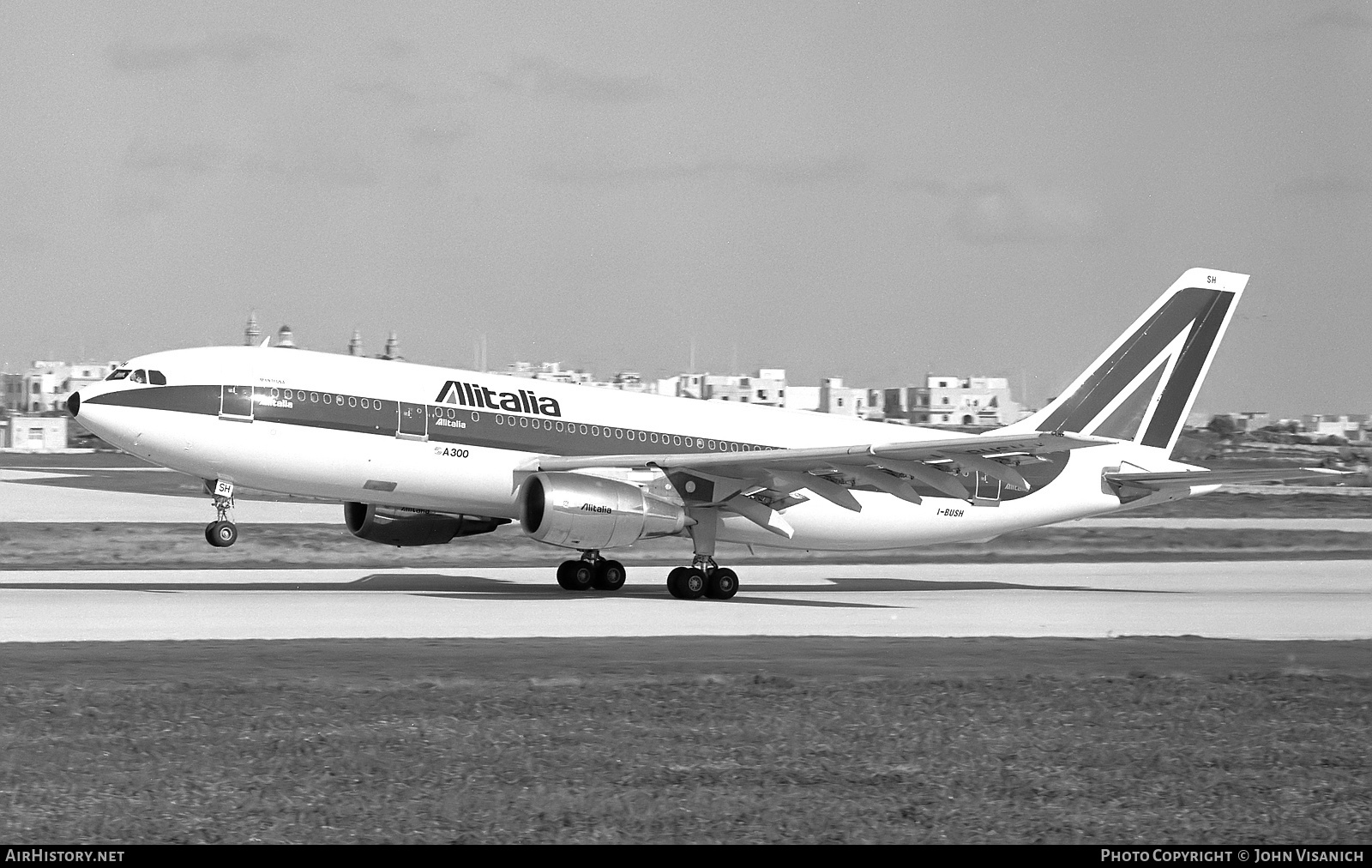 Aircraft Photo of I-BUSH | Airbus A300B4-203 | Alitalia | AirHistory.net #464216