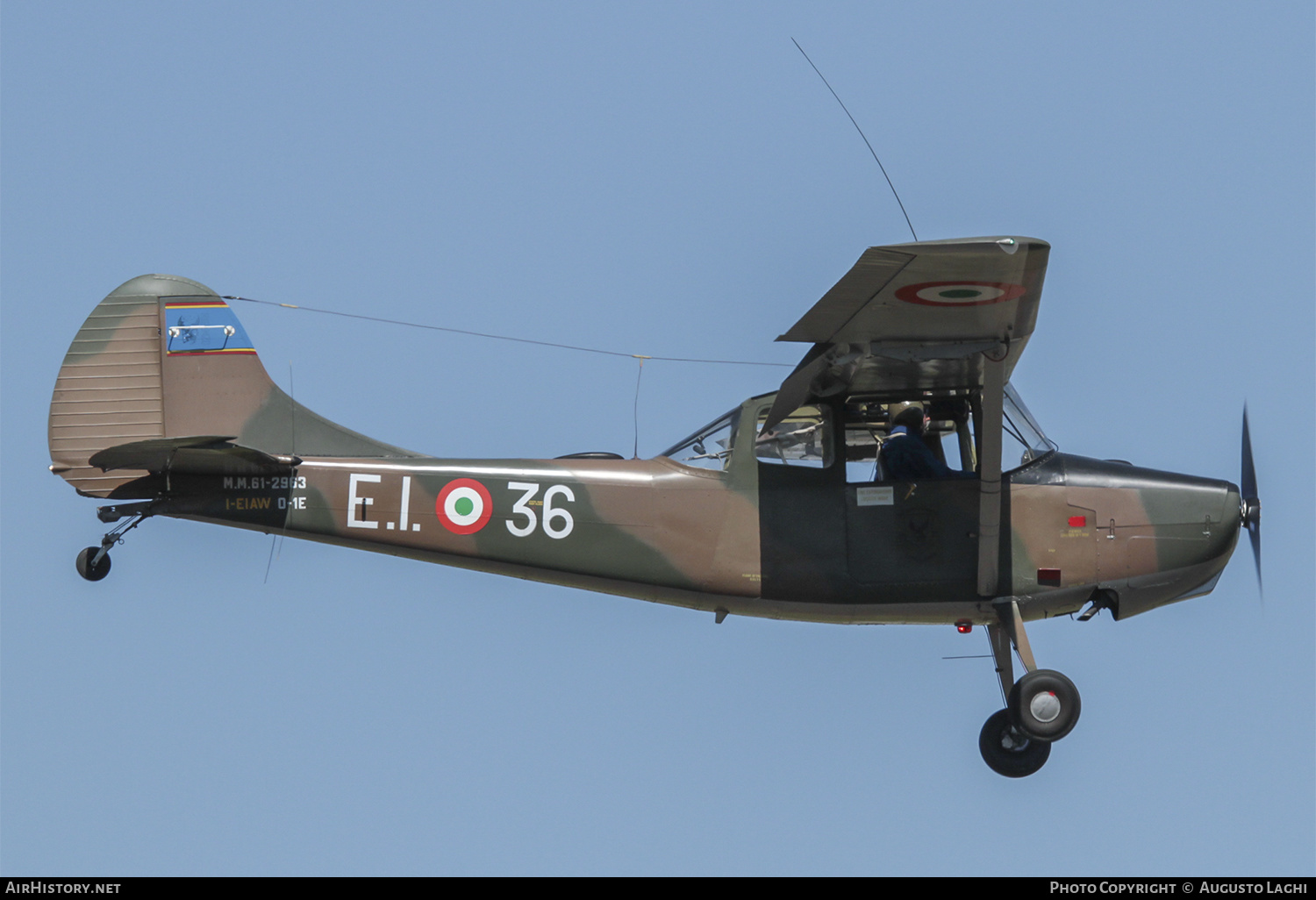 Aircraft Photo of I-EIAW / MM61-2963 | Cessna O-1E Bird Dog (305C/L-19E) | Italy - Army | AirHistory.net #464227