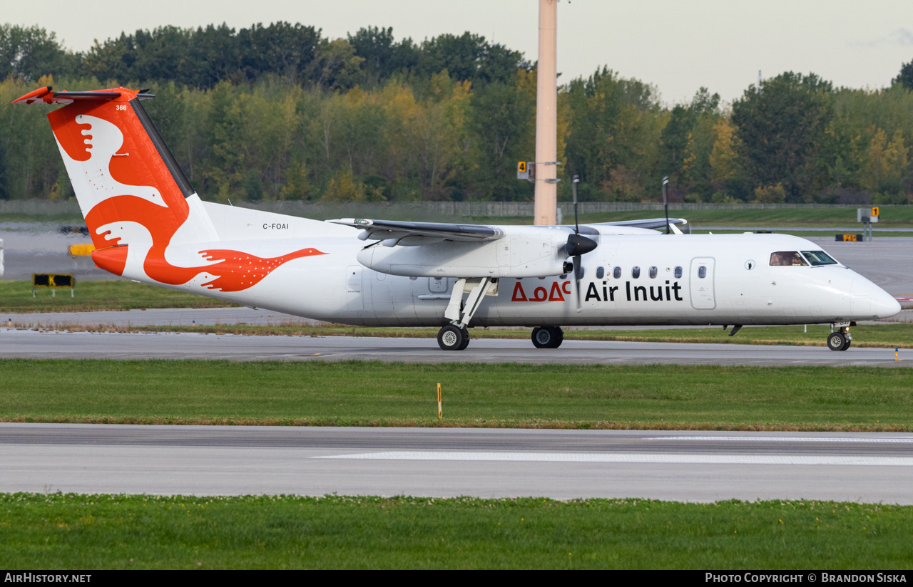 Aircraft Photo of C-FOAI | Bombardier DHC-8-314Q Dash 8 | Air Inuit | AirHistory.net #464230