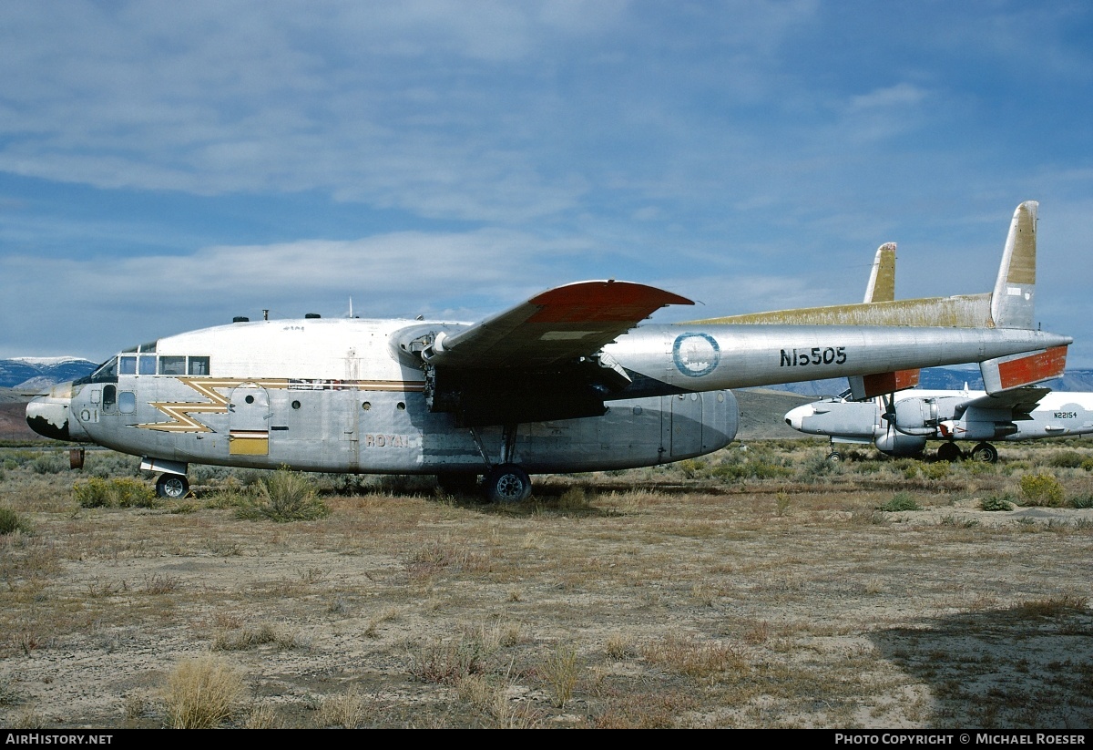 Aircraft Photo of N15505 | Fairchild C-119G Flying Boxcar | Hawkins & Powers Aviation | AirHistory.net #464244