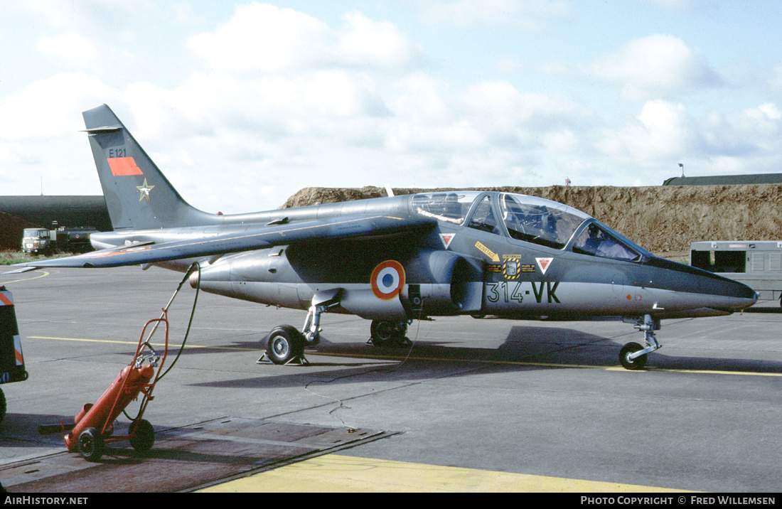 Aircraft Photo of E121 | Dassault-Dornier Alpha Jet E | France - Air Force | AirHistory.net #464259