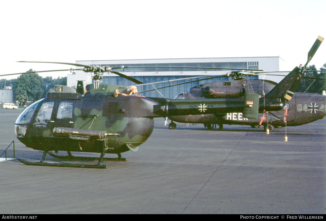 Aircraft Photo of 8612 | MBB BO-105P1 | Germany - Army | AirHistory.net #464260