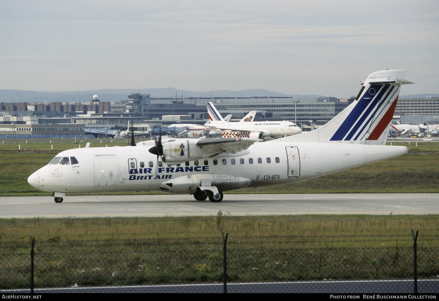 Aircraft Photo of F-GHPI | ATR ATR-42-300 | Air France | AirHistory.net #464263