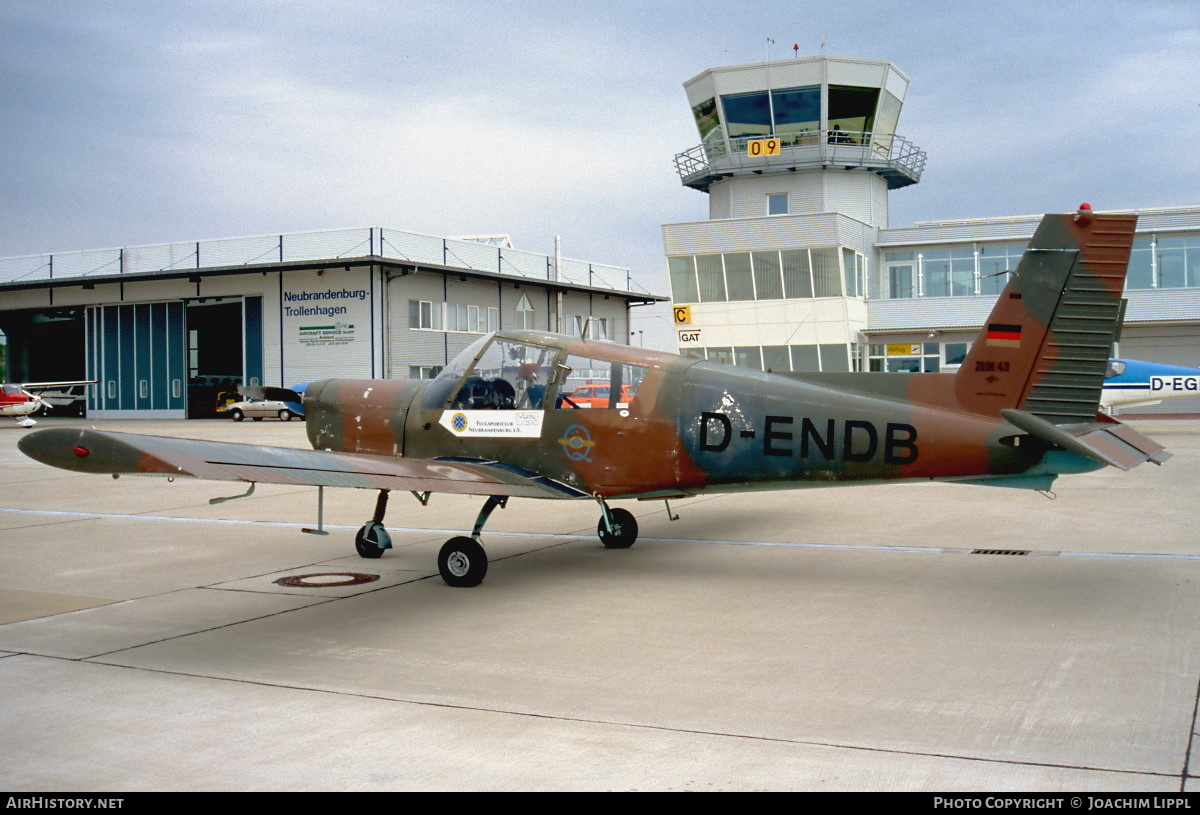 Aircraft Photo of D-ENDB | Zlin Z-43 | Flugsportclub Neubrandenburg | AirHistory.net #464292