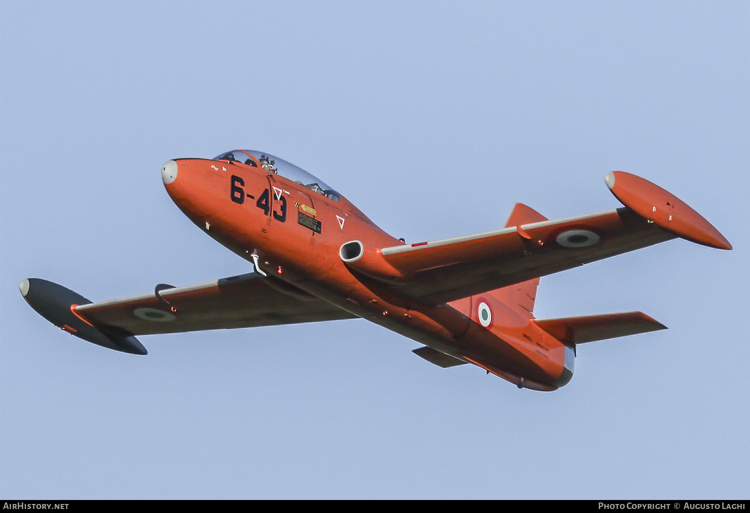 Aircraft Photo of I-RVEG / MM54168 | Aermacchi MB-326E | Italy - Air Force | AirHistory.net #464293