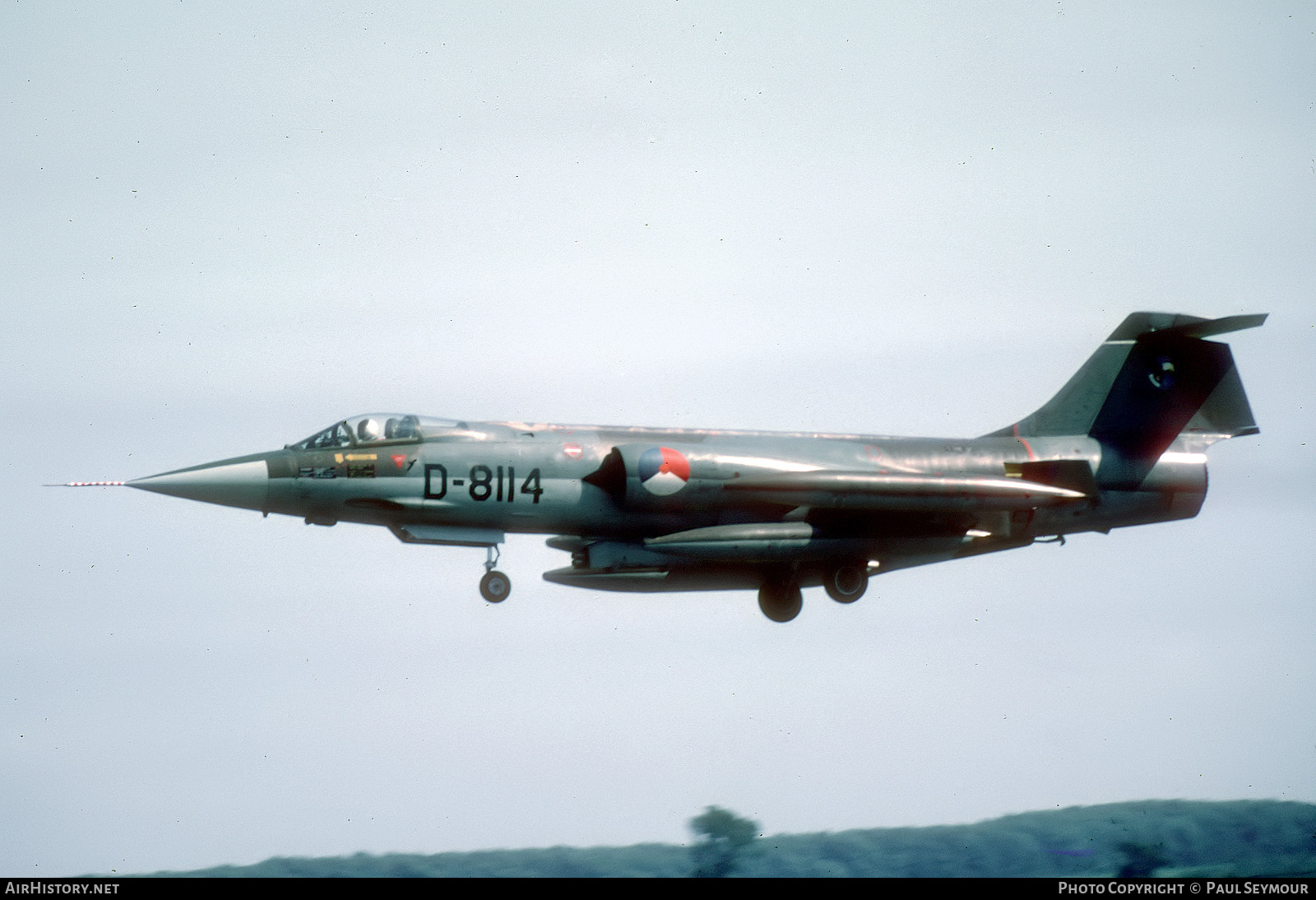 Aircraft Photo of D-8114 | Lockheed F-104G Starfighter | Netherlands - Air Force | AirHistory.net #464295