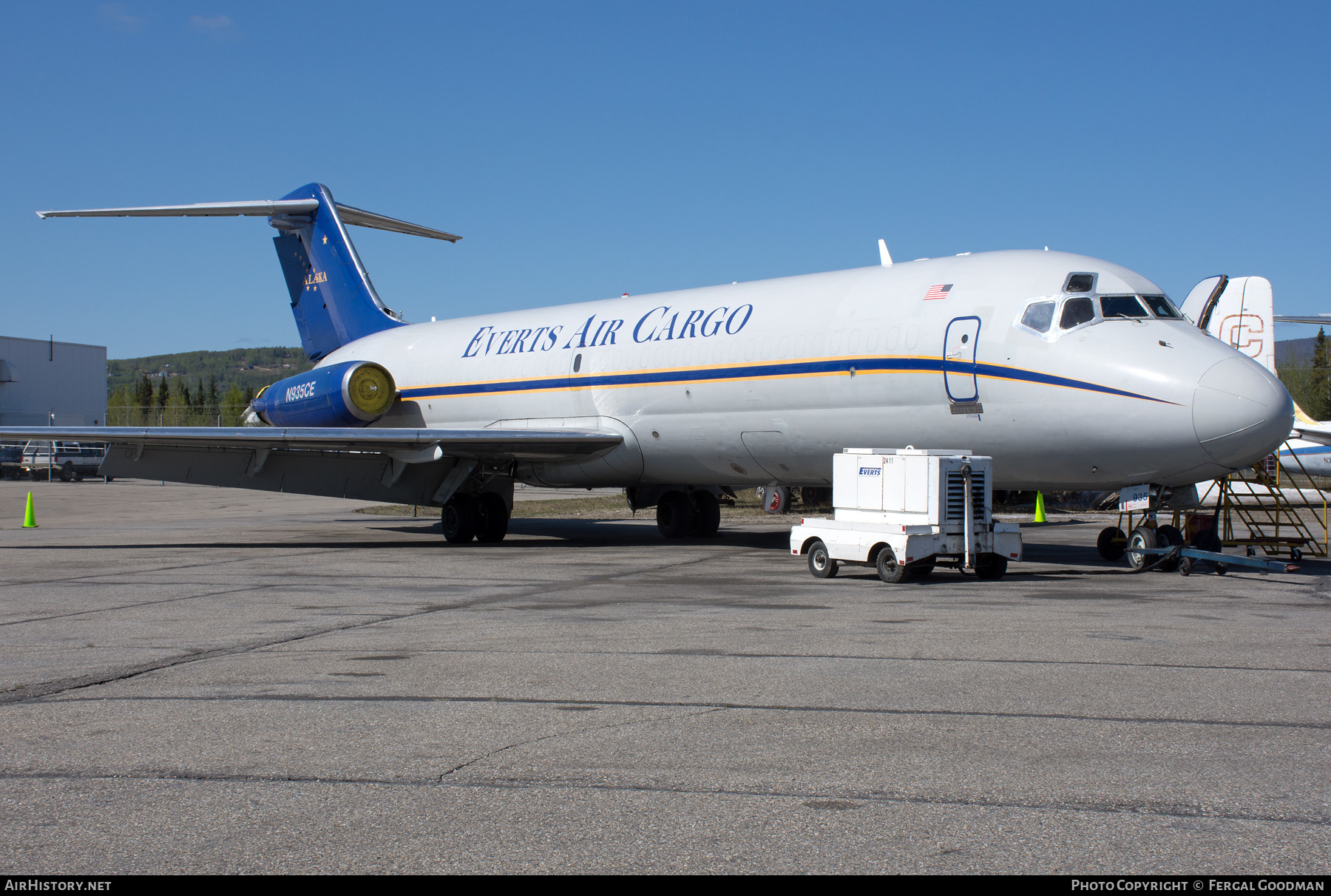 Aircraft Photo of N935CE | McDonnell Douglas DC-9-33F | Everts Air Cargo | AirHistory.net #464301