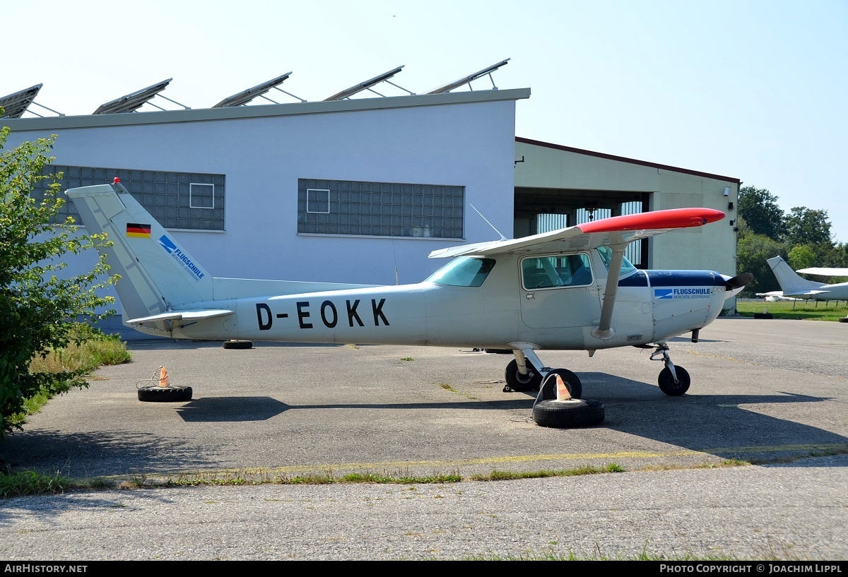 Aircraft Photo of D-EOKK | Cessna 152 | Flugschule München-Jesenwang | AirHistory.net #464333