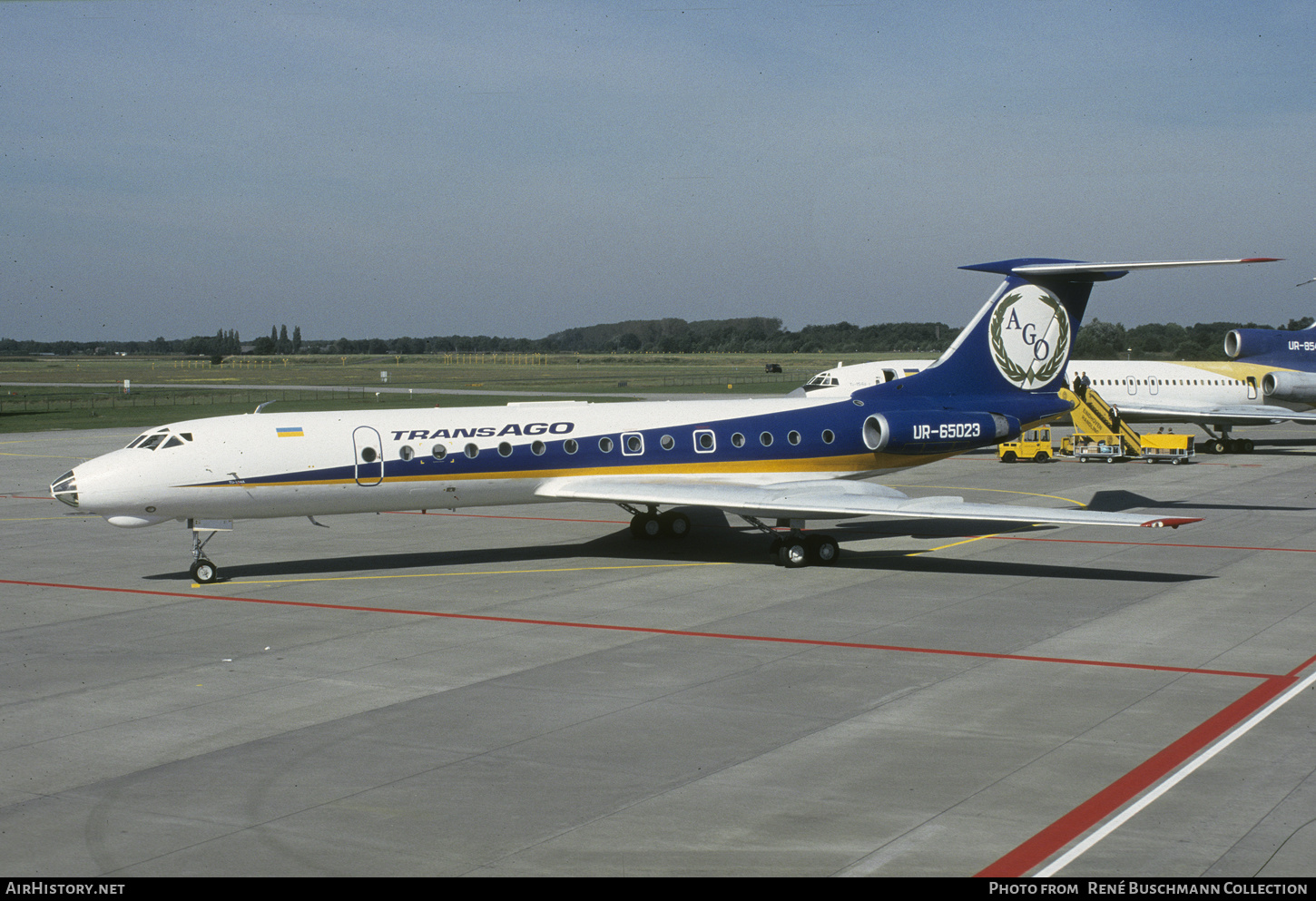 Aircraft Photo of UR-65023 | Tupolev Tu-134A-3 | TransAGO | AirHistory.net #464357